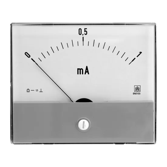 Appareils de mesure DC/AC à cadre mobile